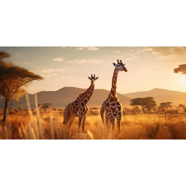 Large Giraffe Painting